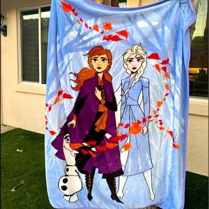 Frozen throw blanket!